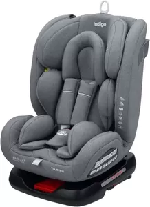 Автокресло INDIGO Tourneo Isofix (светло-серый) фото