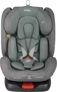 Детское автокресло INDIGO Tourneo S Isofix (серый/зеленый) фото