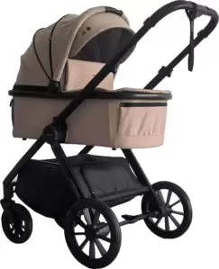 Детская универсальная коляска INDIGO Trion 2 в 1 (бежевый) фото