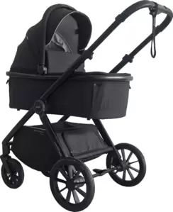 Детская универсальная коляска INDIGO Trion 2 в 1 (черный) фото