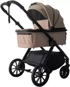 Детская универсальная коляска INDIGO Trion 3 в 1 (бежевый) фото