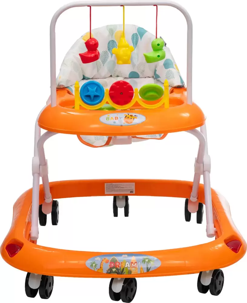 Ходунки INDIGO Весело шагать (оранжевый) фото