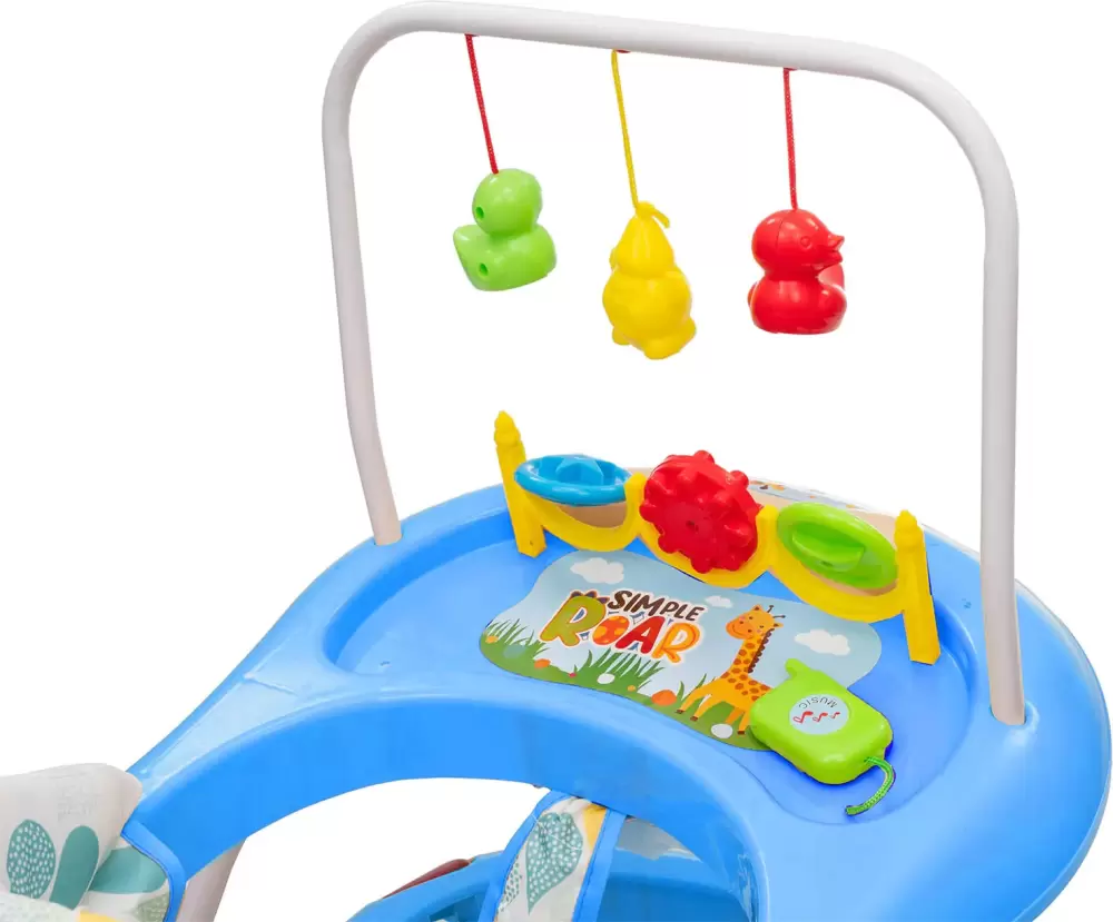 Ходунки INDIGO Весело шагать (синий) фото