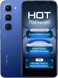 Смартфон Infinix Hot 70 Pro X6896 6GB/128GB (синий) icon