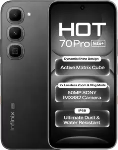 Смартфон Infinix Hot 70 Pro X6896 8GB/128GB (черный) icon