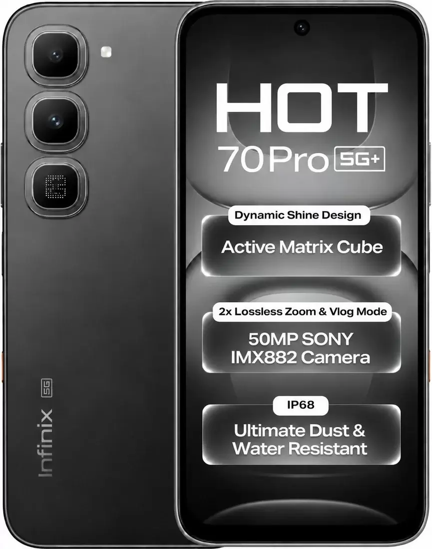 Infinix Hot 70 Pro X6896 8GB/256GB (черный)