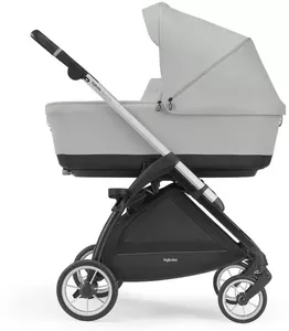 Детская универсальная коляска Inglesina Electa System Duo 2 в 1 на шасси (Silver Black) фото