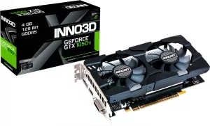 Видеокарта Inno3D GeForce GTX 1050 Ti Twin X2 4GB GDDR5 N105K-2DDV-M5CM фото
