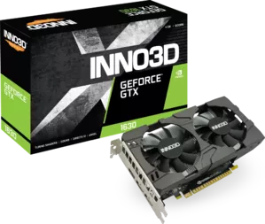 Видеокарта Inno3D GeForce GTX 1630 Twin X2 OC N16302-04D6X-1177VA25 фото
