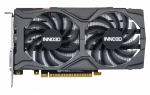 Видеокарта Inno3D GeForce GTX 1650 Twin X2 OC V2 4GB GDDR6 N16502-04D6X-1720VA30 фото