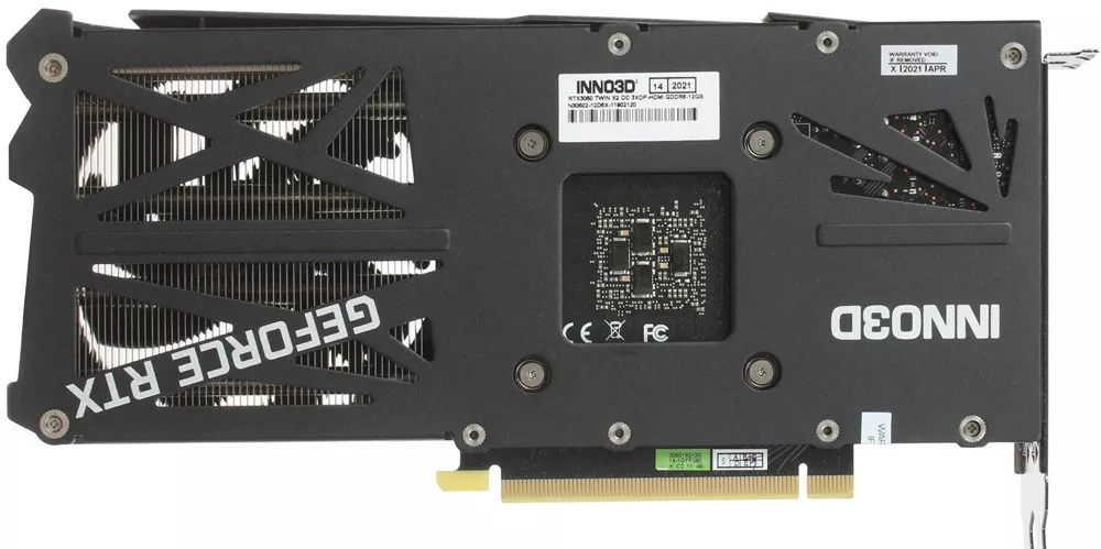 Видеокарта Inno3D GeForce RTX 3060 Twin X2 OC 12GB GDDR6 N30602-12D6X-11902120H фото 5