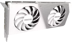 Видеокарта Inno3D GeForce RTX 4060 Ti 8GB Twin X2 OC White N406T2-08D6X-171153W фото