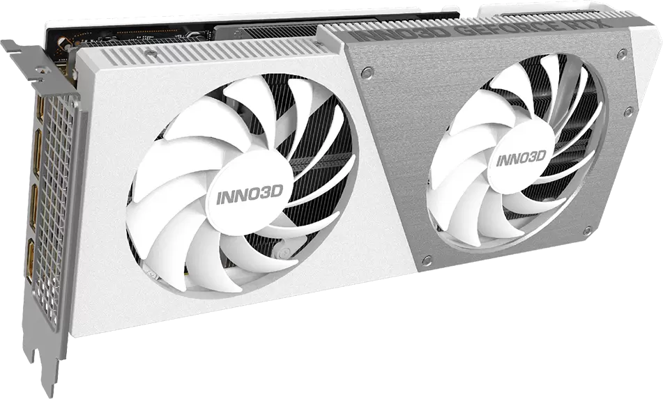 Видеокарта Inno3D GeForce RTX 4070 Super Twin X2 OC White N407S2-126XX-186162W фото
