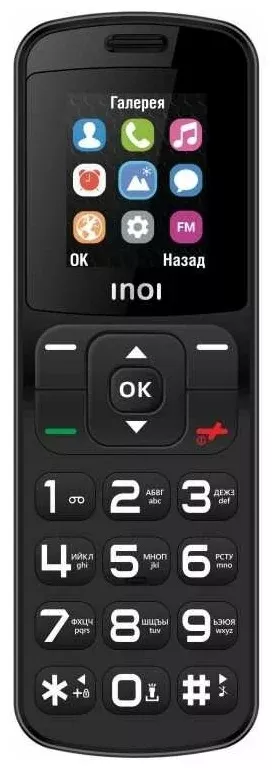 Мобильный телефон Inoi 104 (черный) фото 2