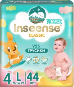 Подгузники-трусики Inseense Classic V5S L 9-14 кг (44 шт) фото