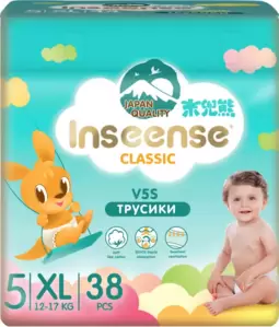 Подгузники детские Inseense Classic V5S XL 12-17 кг (38 шт) фото