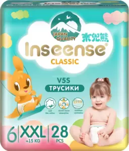 Подгузники-трусики Inseense Classic V5S XXL 15+ кг (28 шт) фото