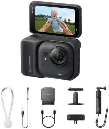Insta360 GO Ultra (Creator Bundle, черный)