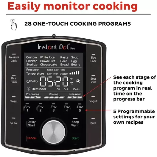 Мультиварка-скороварка Instant Pot Pro 6 фото