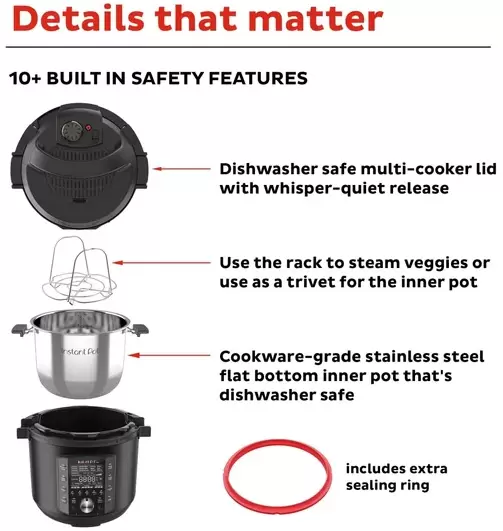 Мультиварка-скороварка Instant Pot Pro 6 фото
