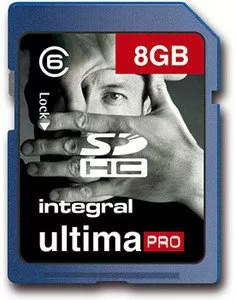 Карта памяти Integral SDHC 8GB Class 6 Ultima Pro фото