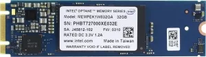 Жесткий диск SSD Intel Optane (MEMPEK1W032GAXT) 32Gb фото