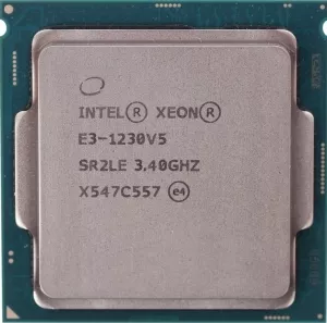 Процессор Intel Xeon E3-1230 V5 3.4GHz фото