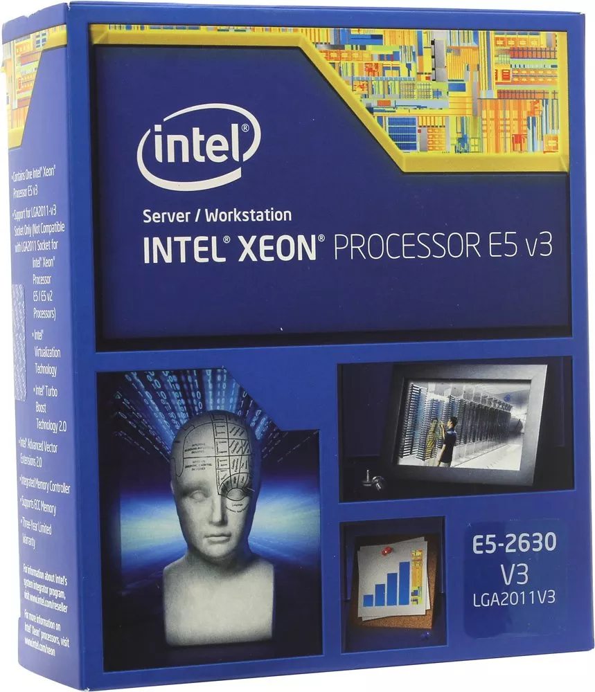 Процессор Intel Xeon E5-2630 V3 (OEM) фото 4