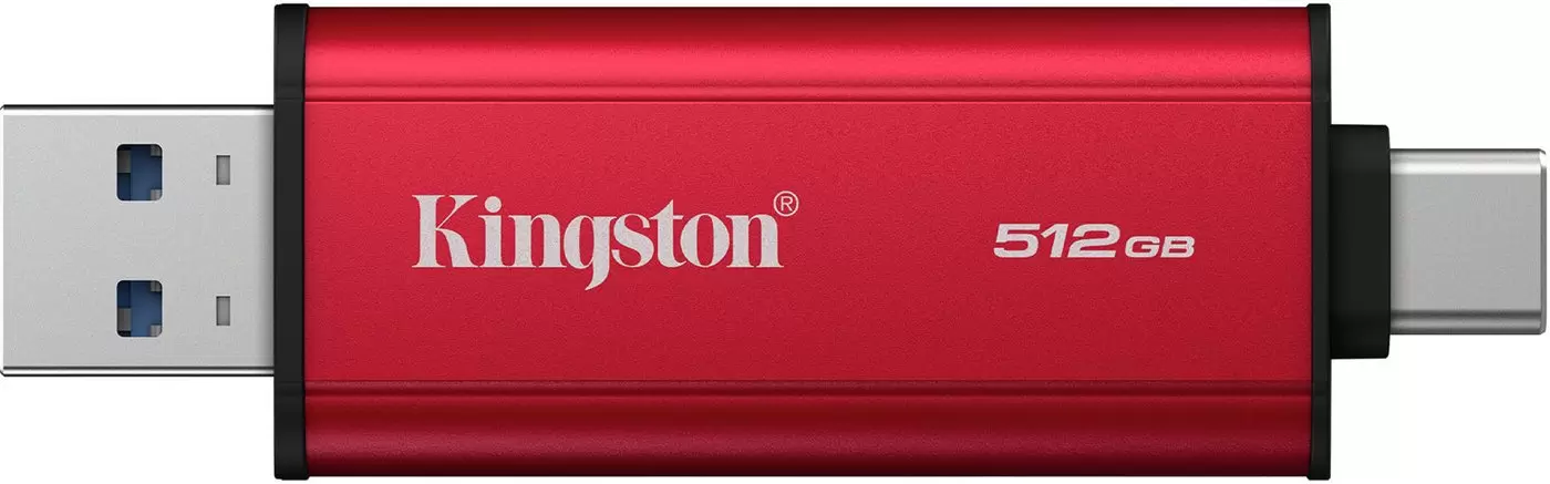 Внешний накопитель Kingston Dual Portable SSD SPSD/512GB фото