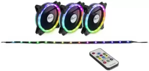 Комплект вентиляторов для корпуса Inter-Tech Argus RS-04 RGB фото