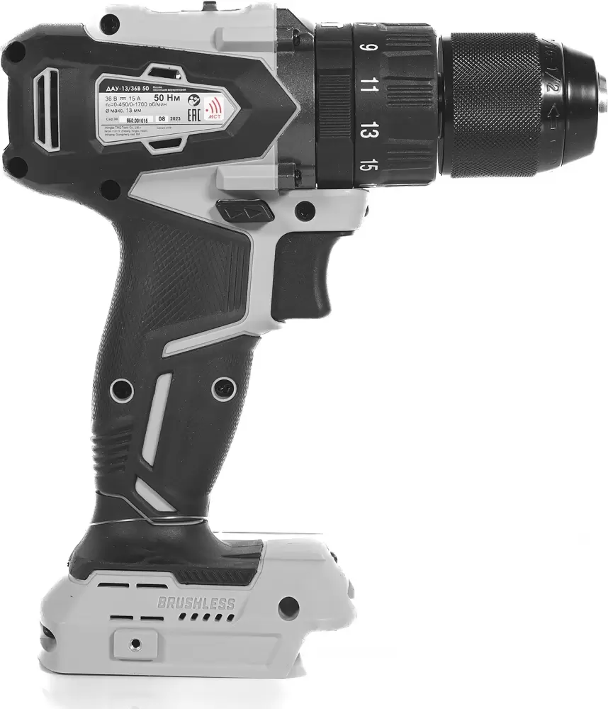 Дрель-шуруповерт Интерскол ДАУ-13/36В 50 (850.2.2.70) фото