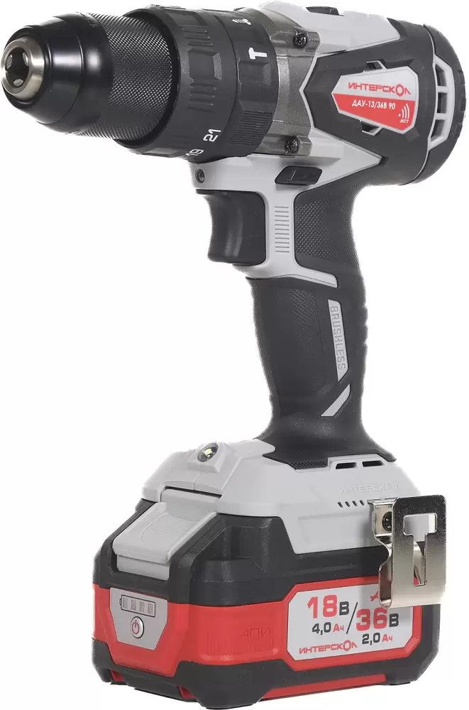 Дрель-шуруповерт Интерскол ДАУ-13/36В 90 (860.2.2.70) фото