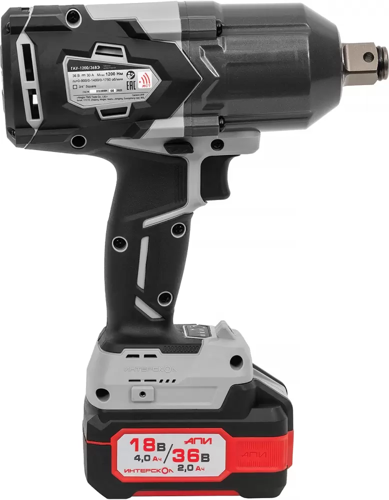 Гайковерт Интерскол ГАУ-1200/36ВЭ (819.1.0.70) фото 3