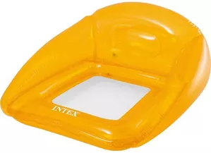 Надувной матрас-кресло для плавания Intex 56802 (оранжевый) фото
