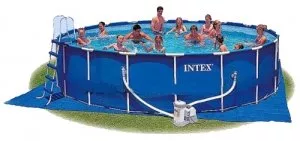 Каркасный бассейн Intex 56952 Metal Frame Pool 549 x 122 фото