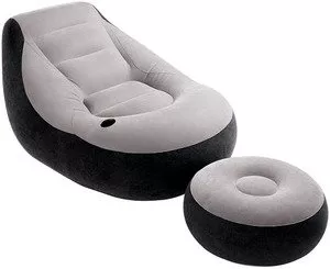  Надувное кресло с пуфиком INTEX 68564 Ultra Lounge фото