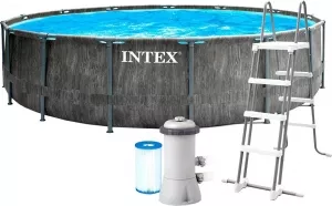 Каркасный бассейн Intex Greywood Prism Frame Premuim 26742NP (457х122см) фото
