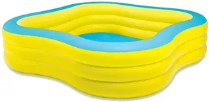 Надувной детский бассейн Intex Swim Center 229х56 (желтый) (57495) фото