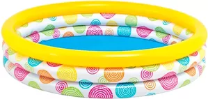Надувной детский бассейн Intex Цветные круги 58449 (168x38) фото
