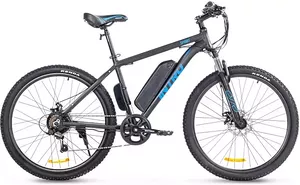 Электровелосипед Intro Sport (черный/синий) фото