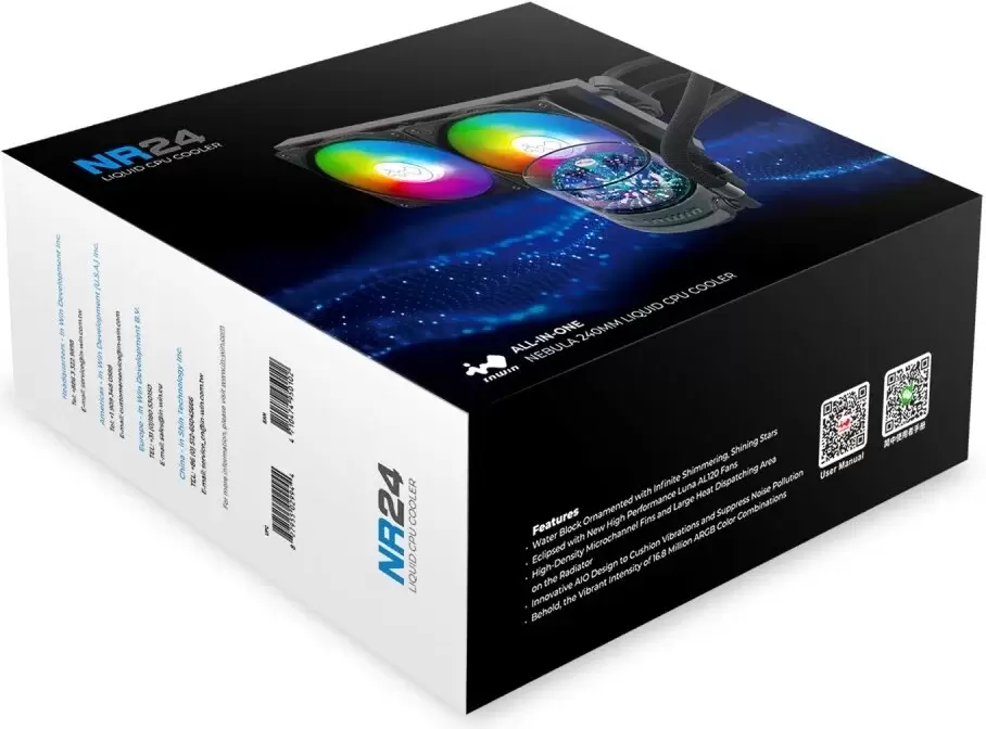 Система жидкостного охлаждения для процессора In Win NR24 IW-LC-NR24 фото 5