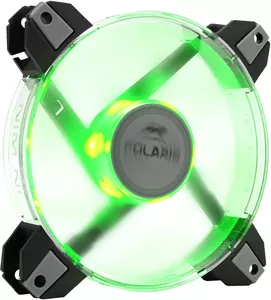 Вентилятор для корпуса InWin Polaris LED (зеленая подсветка) фото