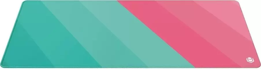 Коврик для стола IO by Red Square MP Ice Cream Lines XL (бирюзовый/розовый) фото