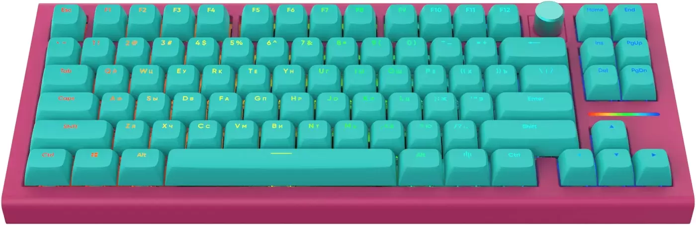 IO by Red Square Type 84 g3ms Sapphire V2 (бирюзовый/розовый)