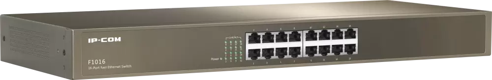 Неуправляемый коммутатор IP-COM F1016 фото