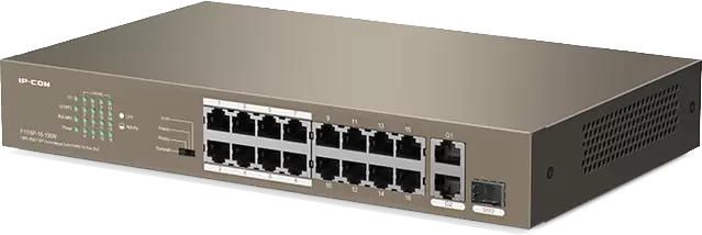 Неуправляемый коммутатор IP-COM F1118P-16-150W фото 4