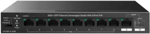 Неуправляемый коммутатор IP-COM G1110PF-8-120W фото