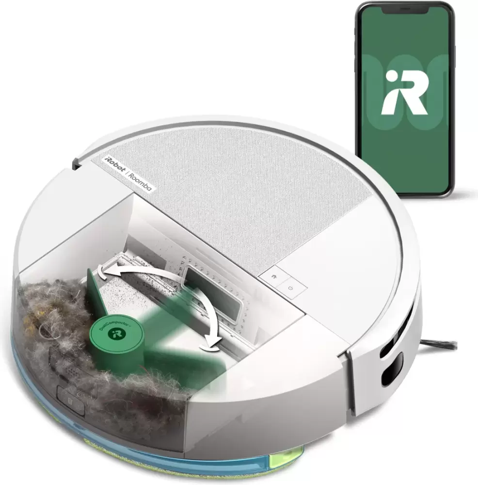 Робот-пылесос iRobot Roomba 205 DustCompactor Combo Robot (белый) фото 2