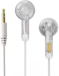 Наушники Jade Audio JF11 (3.5 мм, без микрофона, белый/прозрачный) icon