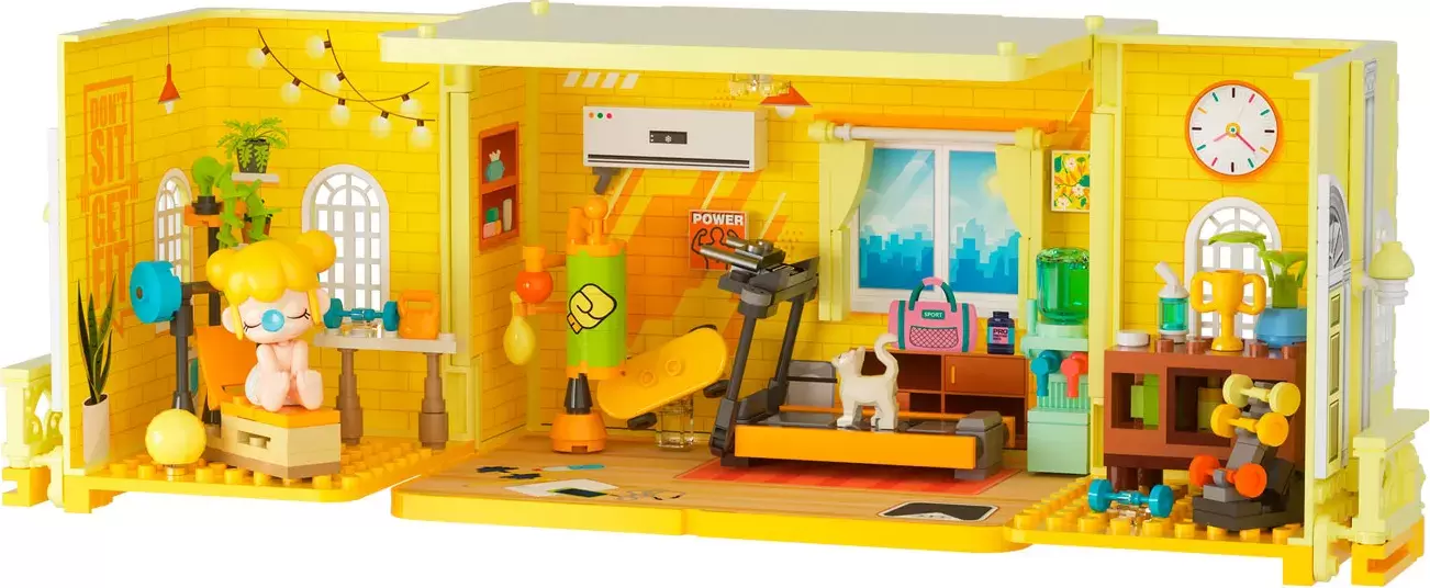 Конструктор Jaki Домик Нэнси: Спортзал HK131 фото